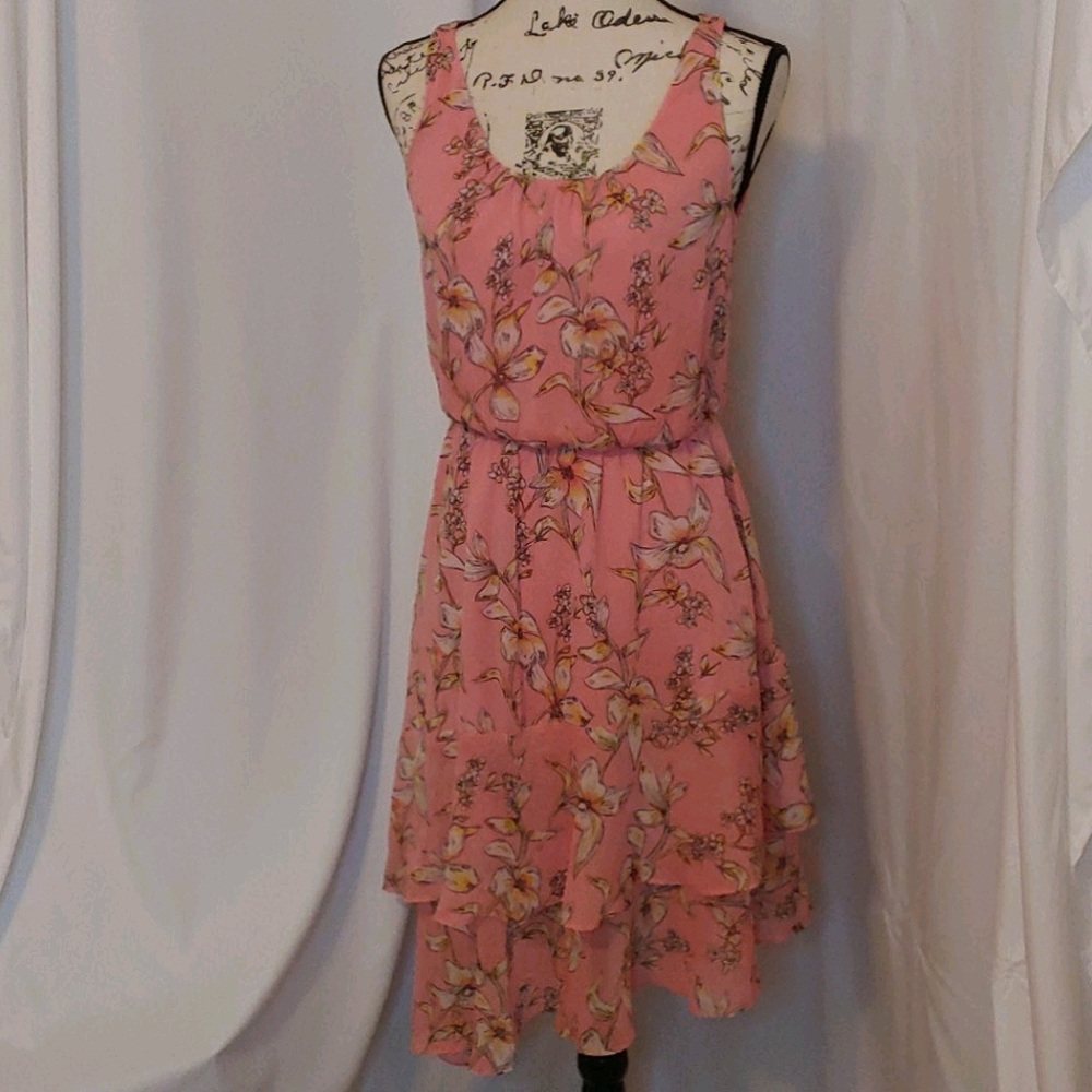 Flowy floral dress